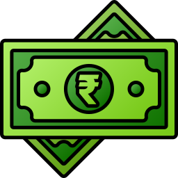 Amount recovered icon